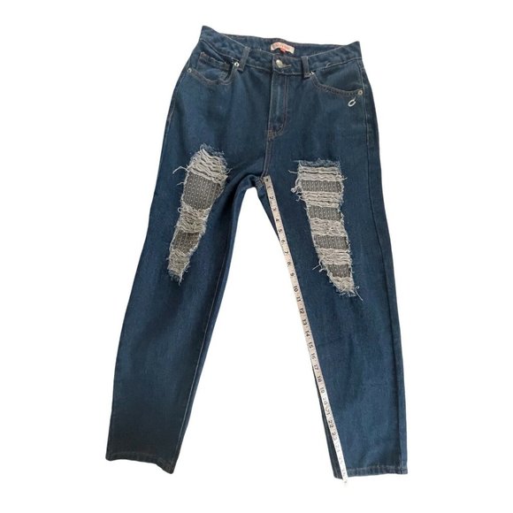 Women’s Jeans MELE & PERE Boyfriend Relaxed & comfortable fit Size S Blue - Picture 8 of 11